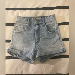 garage jean shorts